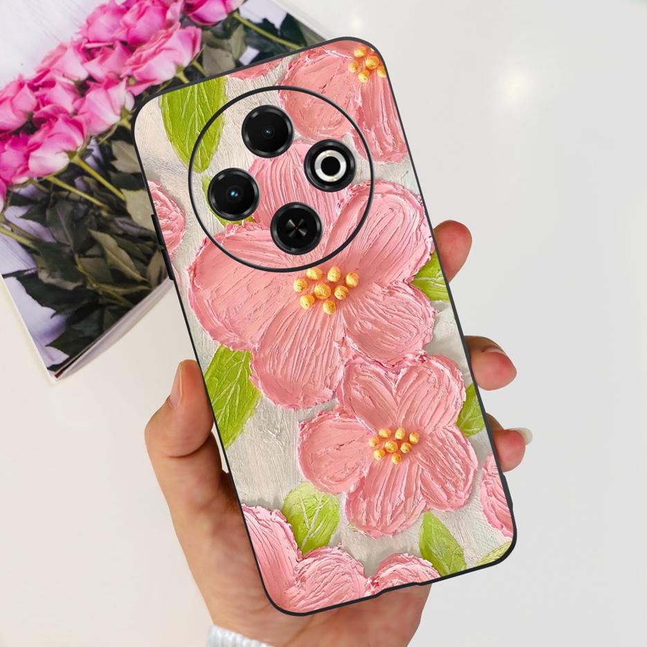 For Tecno Spark 30C 4G Case kl5 kl5n Stylish Painted Cover Shockproof Phone Case For Tecno Spark 30C Spark30C 4G Soft TPU Fundas