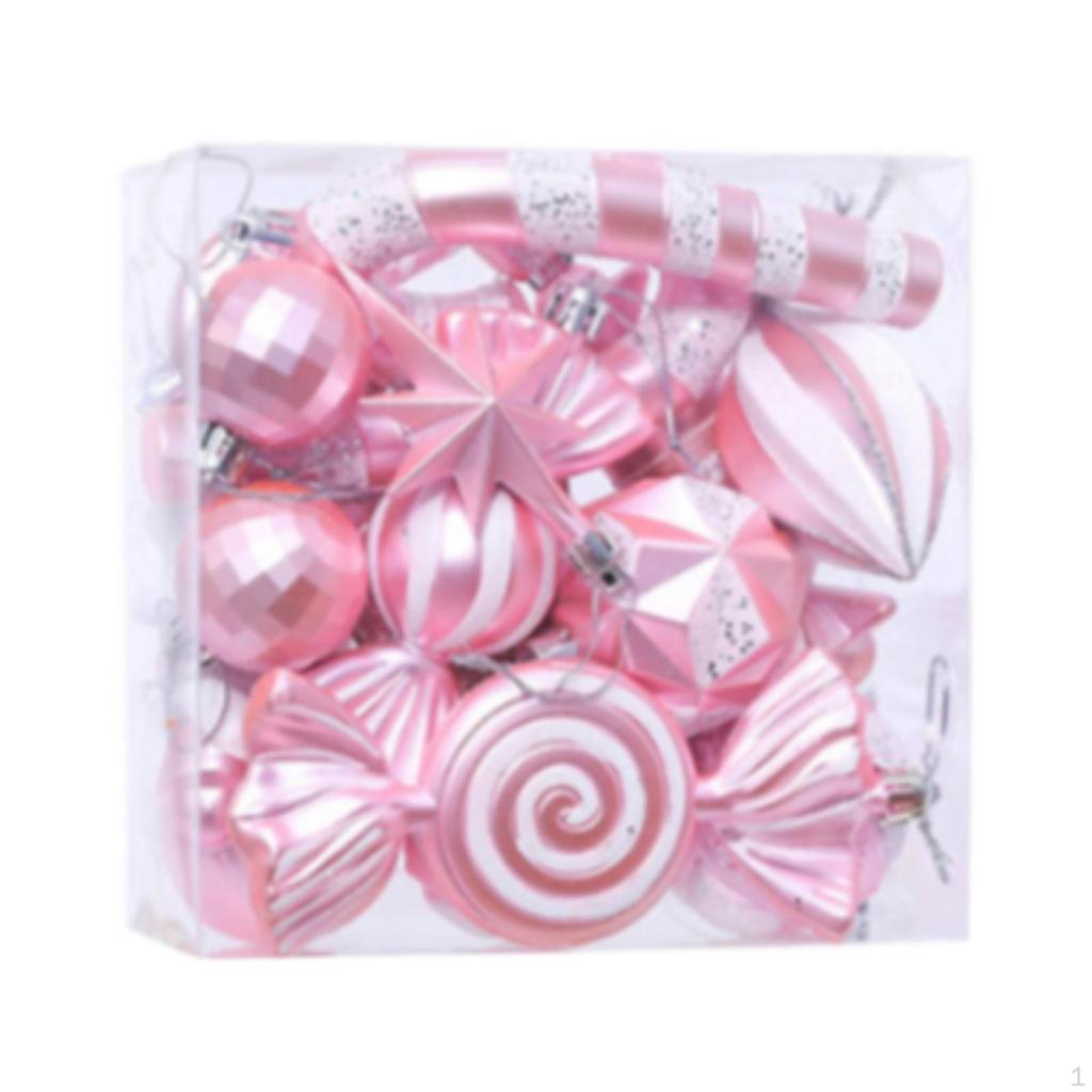 16 Pieces Christmas Decoration Hanging Pendant Photo Props Decorative Gifts Ornament Celebration for