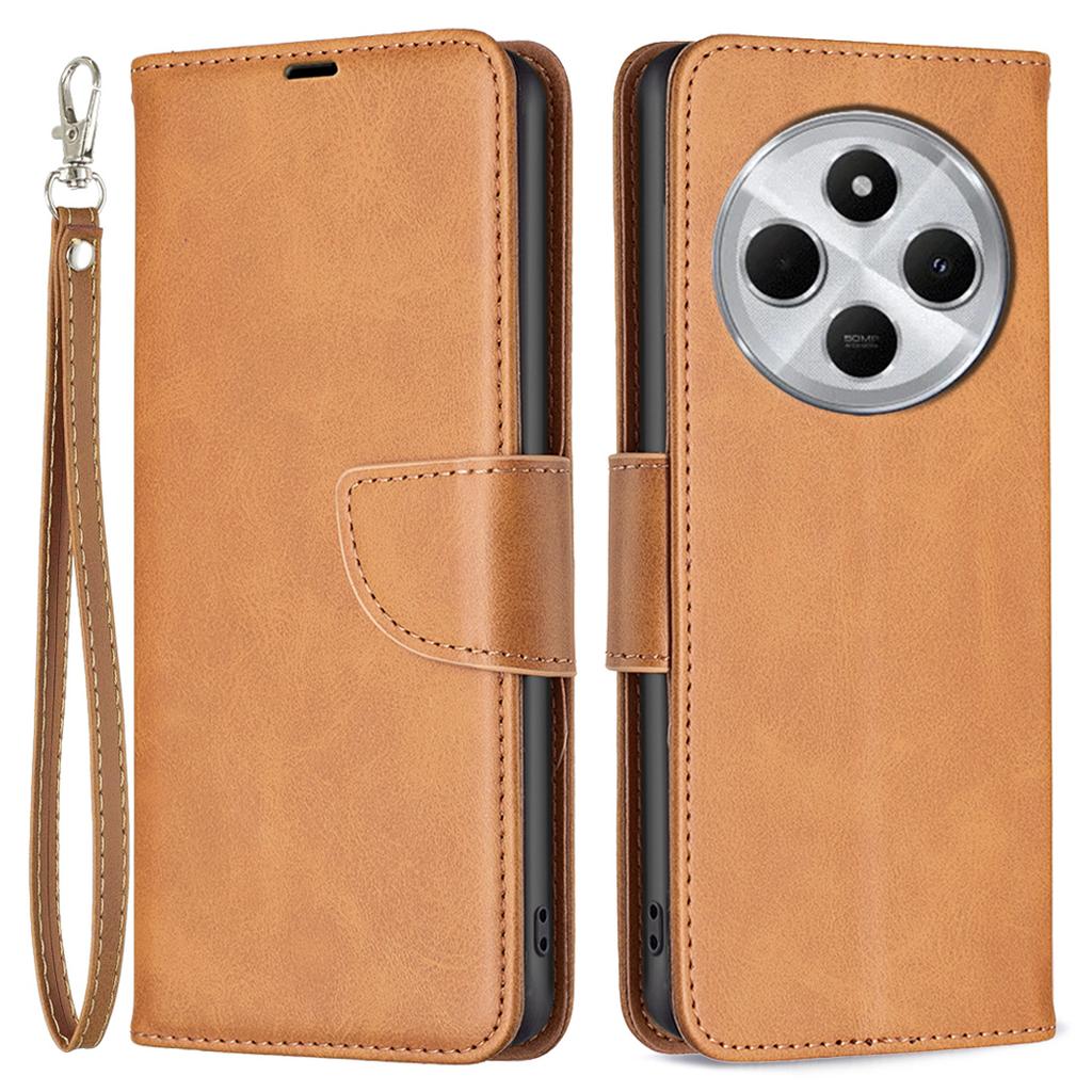 For Xiaomi Poco C75 4G/Redmi 14R 5G/14C 4G Case Shockproof PU Leather Cover with Wallet Card Slots