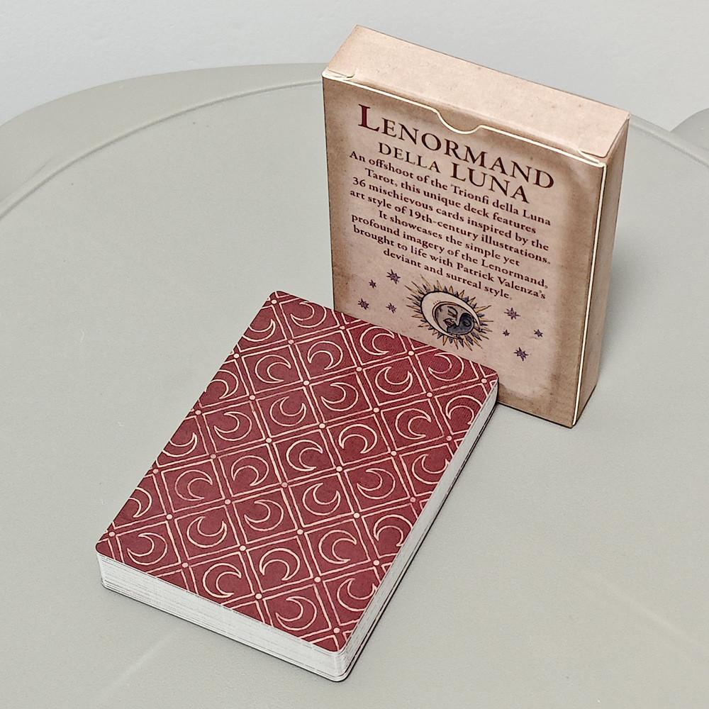 Deviant Moon Lenormand Card Deck With Doublesided Textured Paper For Tarot And Fortune Telling