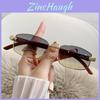Leopard Head Fashion Metal Sunglasses With Antiblue Light Lenses For Casual Wear And Driving