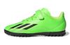 X SPEEDPORTAL.4 H&L TF Abrasion Resistant Low Top Kids' Soccer Shoes Neon Green Kids' GW8501