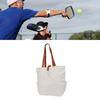 Tennis   Bag Stylish Large Capacity Thickened Polyester Badminton Racket Bag with 2 Side Pockets