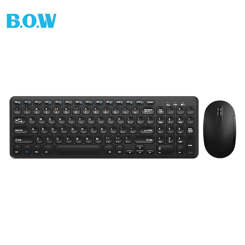 B.O.W Wireless Keyboard Mouse Combo