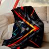 1pc Cool Style Blanket, Home Printed Throw Blanket - Soft Blanket Gift for Family, Washable Sofa Bed Blanket