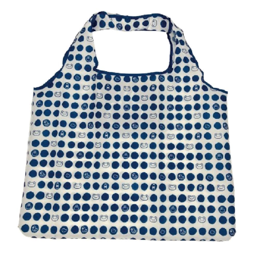 Nakajima Corporation Pickles Smile Sauna Sento Eco Bag Pickles the Frog Sauna Public Bath Design Foldable Shopping Bag Character Goods H14 X W15 X