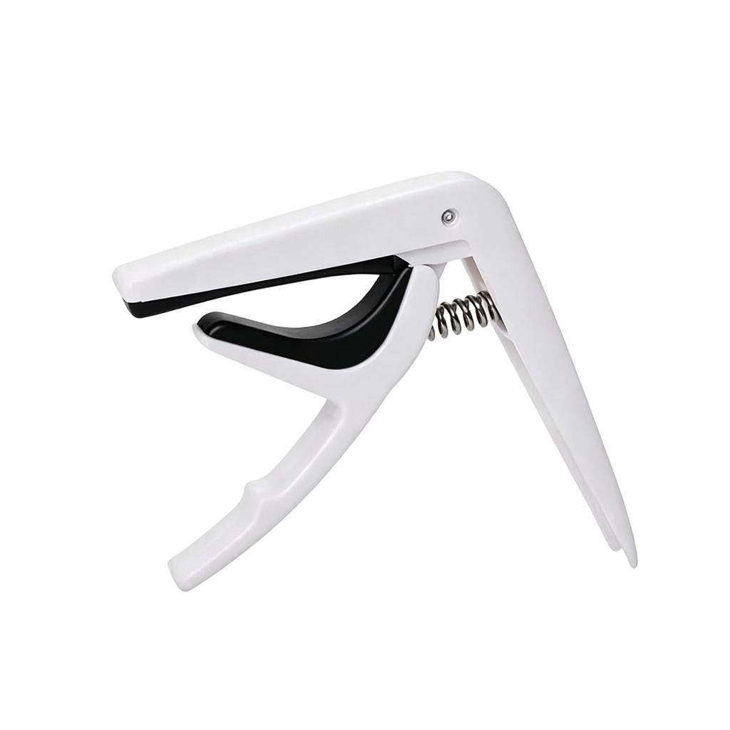 guitar lightweight compatible with and bass Soft key change Suitable for beginners and One-touch capo, plastic, acoustic, electric, guitars. pad,