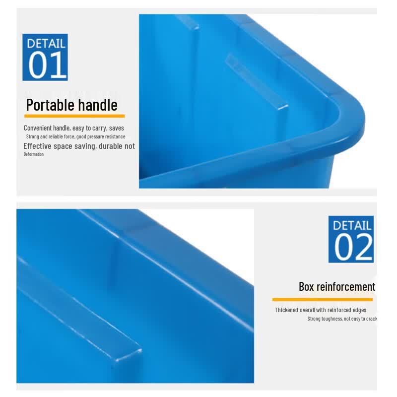 Yisenya 90L Thickened Rectangular Plastic Water Storage Tank