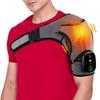 Wireless Heated Shoulder Massager with Vibration Therapy