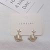 2024 Cat's Eye Stone Planet Stud Earrings, Trendy S925 Silver Needle for Women