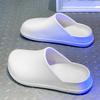 Fashion Men's Summer Outdoor Baotou Slippers Waterproof New Soft Bottom Large Couple Casual Shoes Anti Slip Work Fashion Slippers 2025