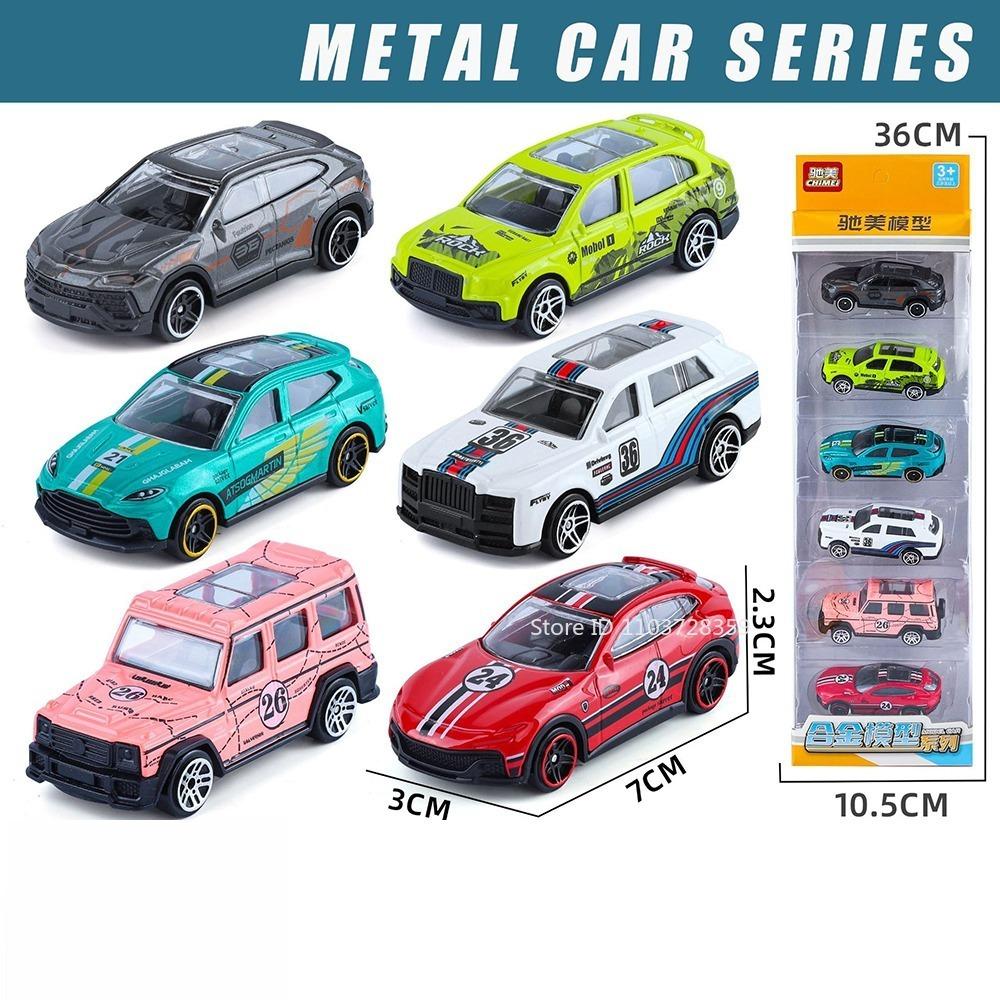 1:64 Scale Model Toy Pickup Supercar Off-road Cars Metal Diecas Inertial Sliding Exquisite Car Models Decoration Racing Vehicles