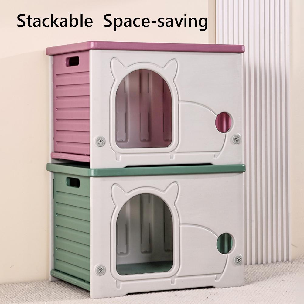 Cats Outdoor Nest Four Seasons Stray Cats Houses Rainproof Cozy House for Small Pets Outdoor Kitten Nest