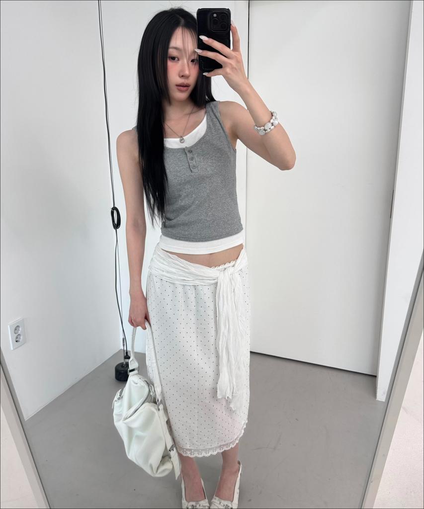 MIXXO Satin Midi Skirt_Miwwhg426G (A Type)