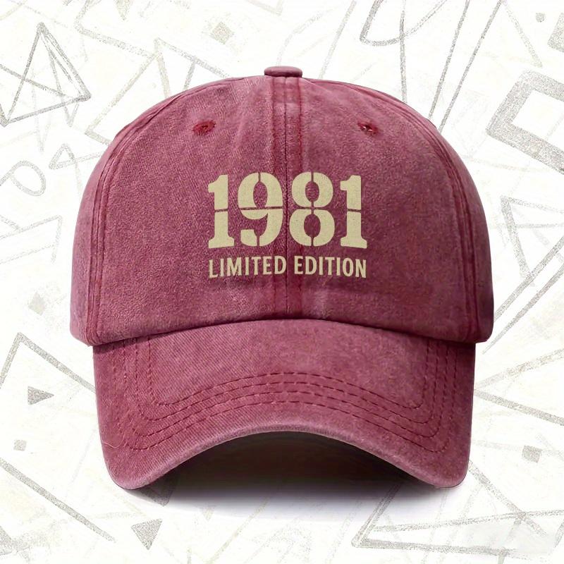 pc LIMITED EDITION Vintage Washed Cap Unisex Solid Baseball Hat AllSeason Wear Ideal Gift for Weddings Parties Birt
