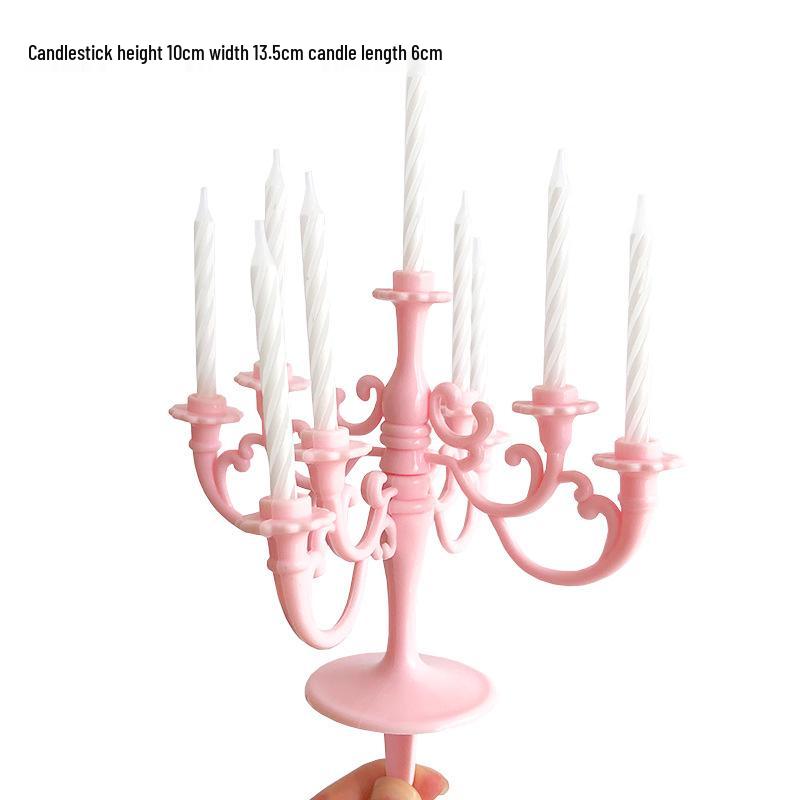 Angel Wing Feather Cake Toppers with Wire Heart String Lights