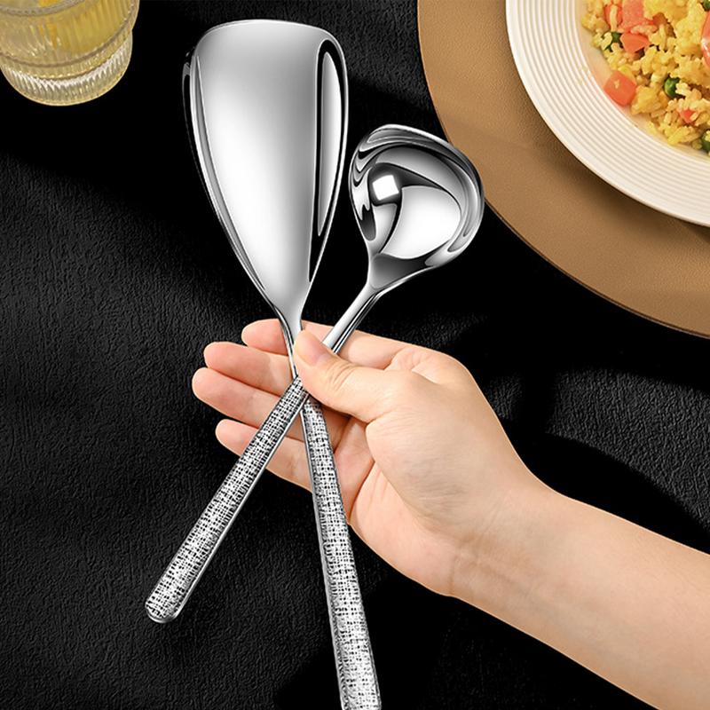 Buffet Serving Spoons Big Spoons For Serving Food Silverware Spatulam Teaspoons For Measuring Cooking Eating Restaurants