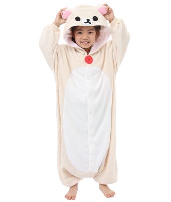 SAZAC Kigurumi de Lã com Personagem Korilakkuma para Crianças de 110cm,