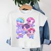 Nuova 2026 KPop Demon Hunters Saja Boys Cartone Animato Ragazzi T-shirt Girocollo Stampa Moda Casual Top T-shirt Bambini Abbigliamento Bambini