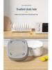 Multifunctional Ultrasonic Vegetable & Fruit Washer with Large Capacity Basin and Drain Basket