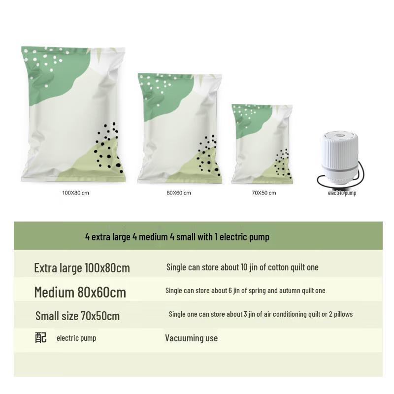 Storage Doctor Vacuum Compression Storage Bag Set