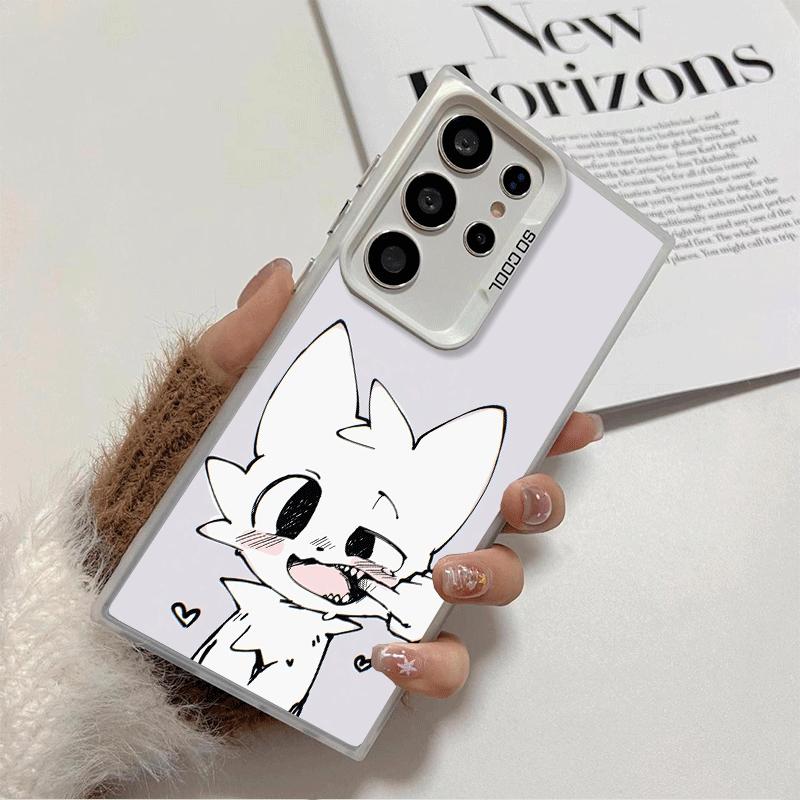 Cute B-Boykisser Catoon Shockproof Phone Case for Samsung Galaxy S26 Edge S25 Ultra S24 FE S23 Plus S21 Cover Anti Fall Fundas