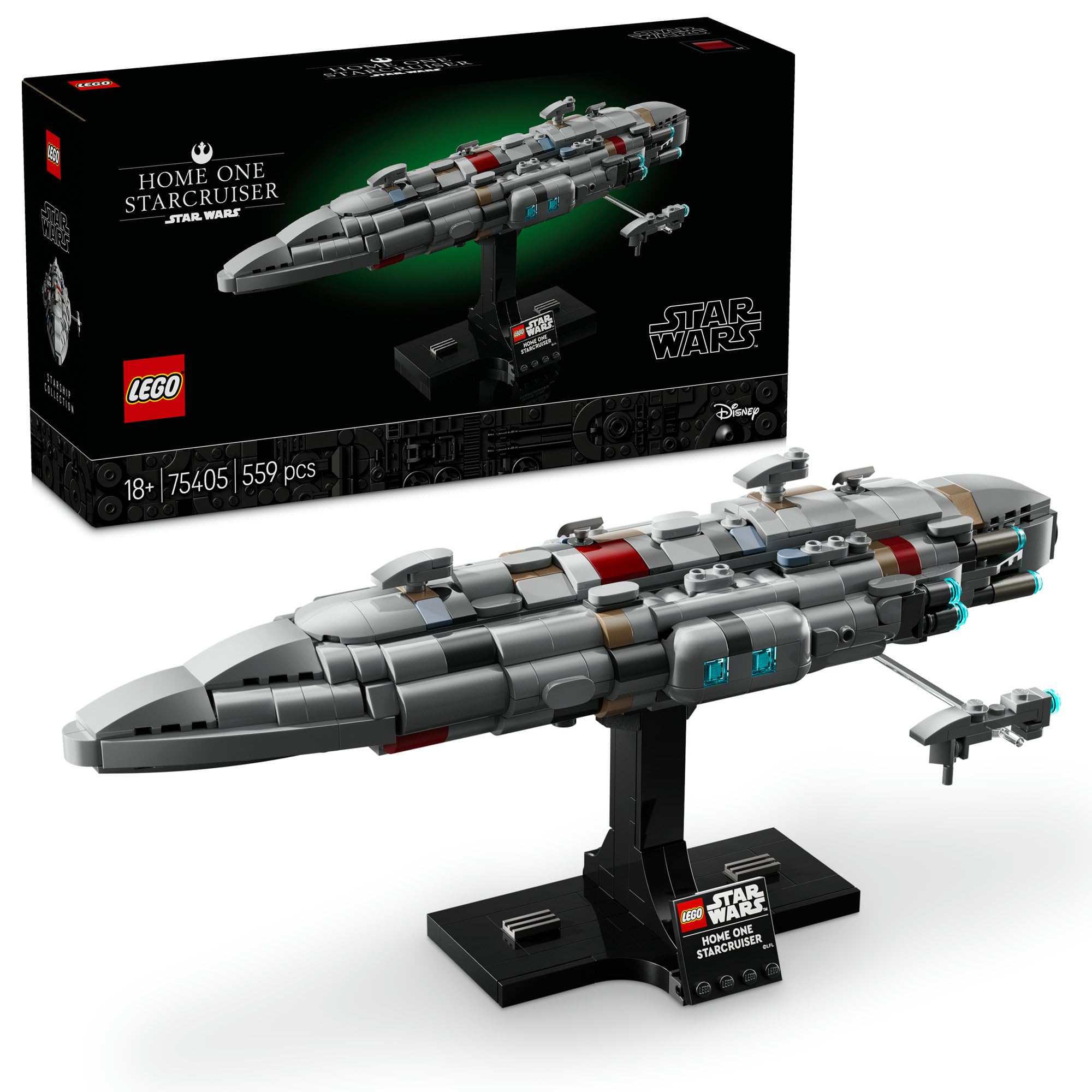 

LEGO Star Wars Home One Star Cruiser Toy Block Мужской Женский Космос 75405