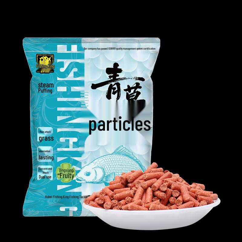 Fishing King Green Grass Pellet Fish Bait