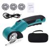 Cordless Electric Scissors 3.6V Re Able Cardboard Box Cutter Fabric Scissor with Spare Blade   Lock & LED Light for Leather Carpet Plast