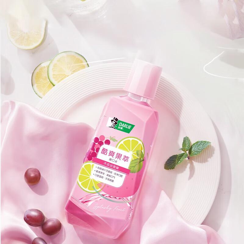 Darlie Alcohol-Free Cool Fruity Mouthwash 500ml