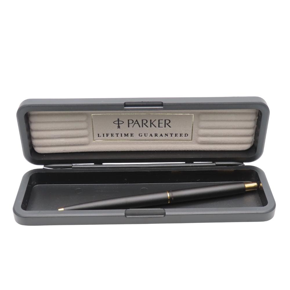 Used PARKER Ballpoint pen Classic metal Matt black stationery
