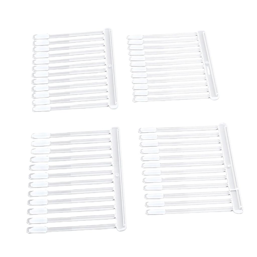 48pcs Ear Wax Removal Sticks Reusable Resin Soft Washable Ear Cleaning Swabs for Daily Use