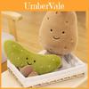Cute New Potato Doll Pendant Plush Toy In Sour Cucumber Color 10cm Height 0.01kg Weight