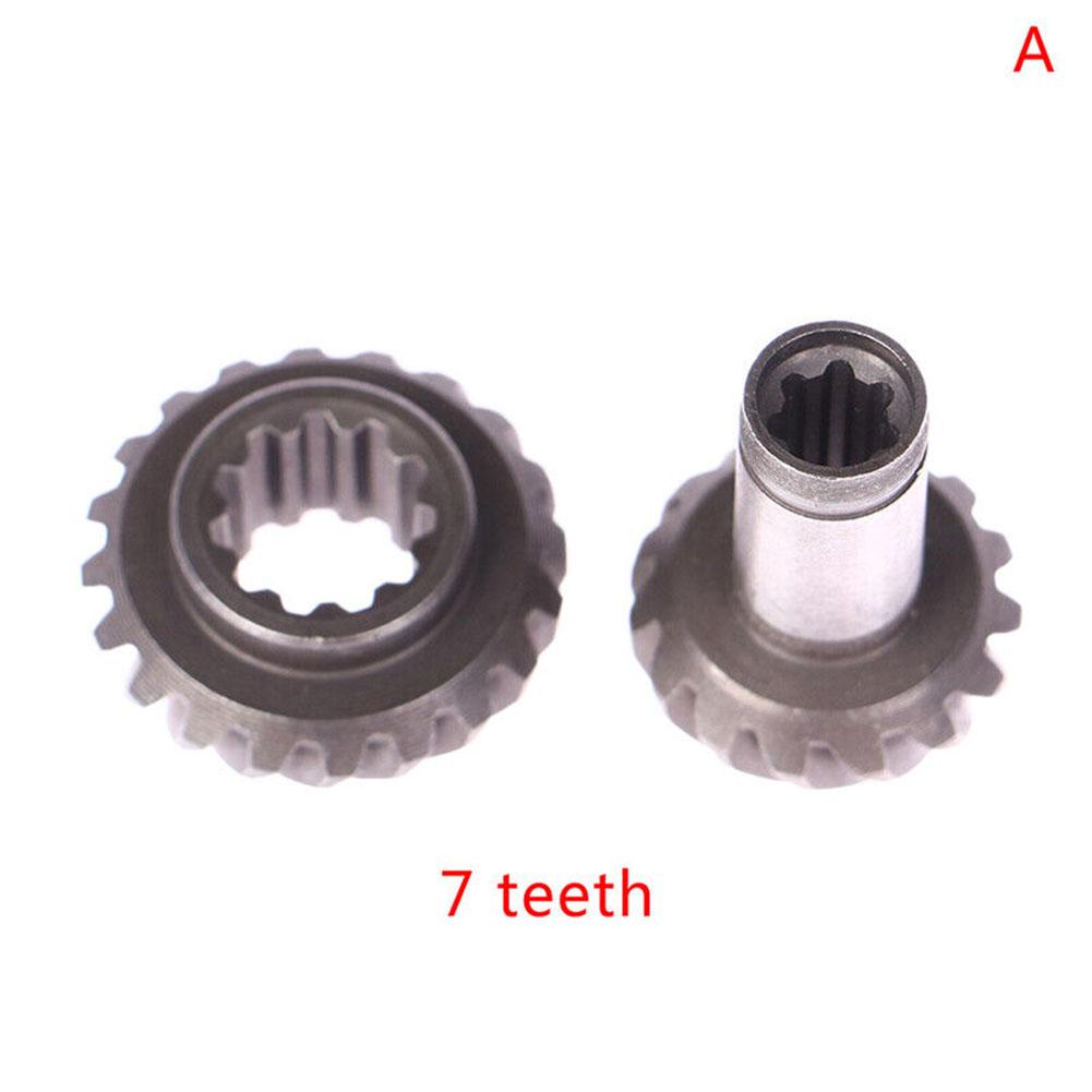 

mower wheel 7 teeth Brush Cutter Gear Assembly Garden Maintenance 7 Teeth / 9 Teeth Option Easy To Install For Grass Trimmers