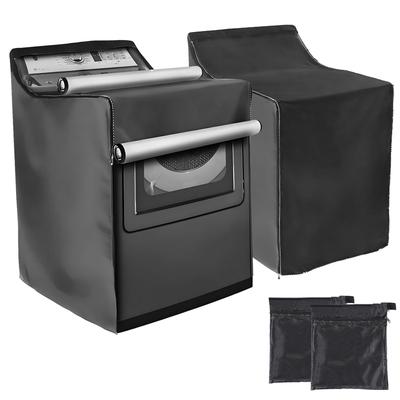 Universal Washing Machine Cover 210D Oxford Fabric, Waterproof Dustproof Scratch Resistant for Indoor Outdoor Use