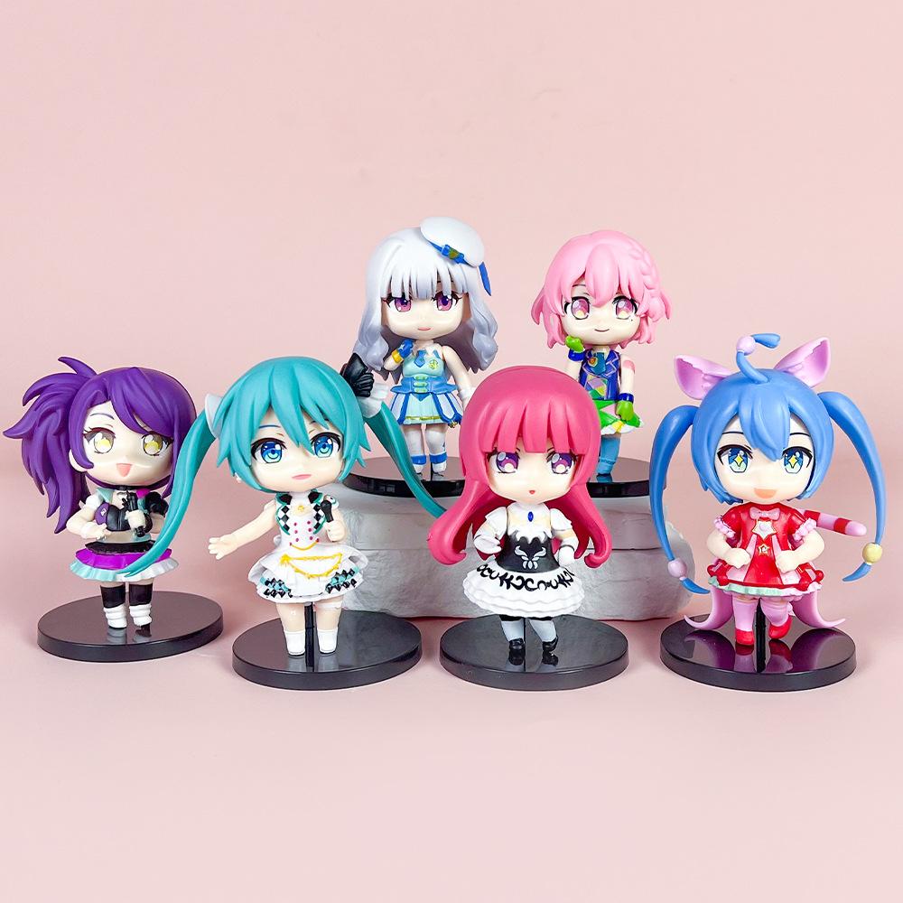 Kizuna Ai Future anime figurine "Miku Fairy Tale Project" surprise model display item lottery doll gift