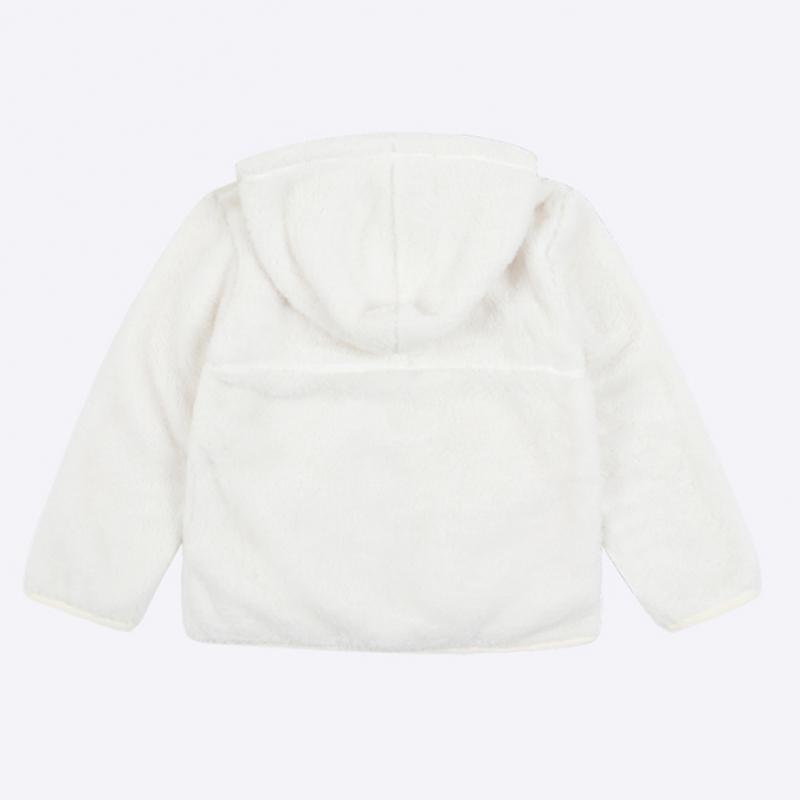 New Balance Kids Essential Purple Hoodie Zip Up Ivory