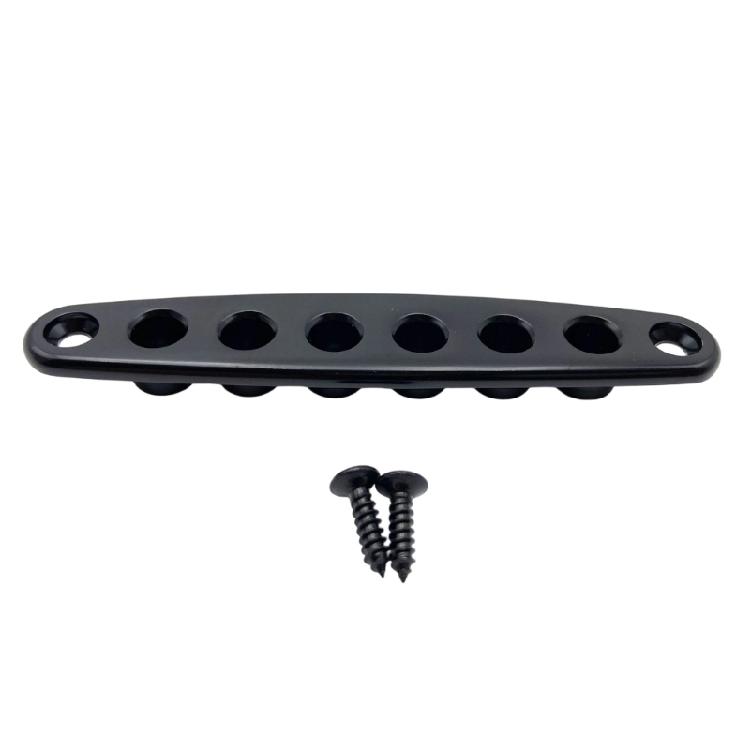 

Guitar Bridge String Retention Ferrules Sustained Harmonic Claritys Easy Installation Process for Most Electric Guitars чорний