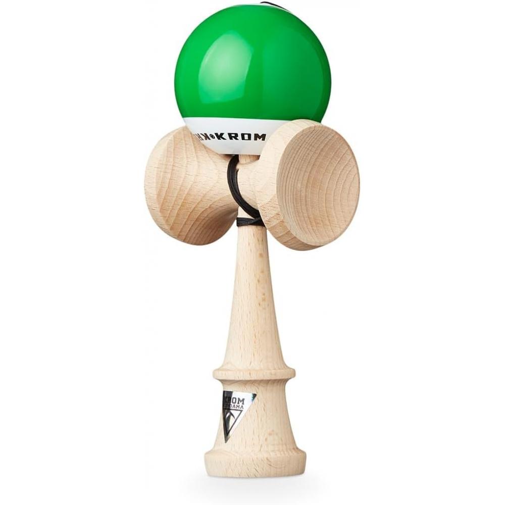 Wisee Kendama Krom Pop Chrome Pop Lol Sticky Clear  Dark Green  Dark Green