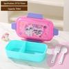 Bento Box per Pranzo con Frutta in Acciaio Inossidabile per Bambini - Anti-scottatura, Design Approfondito, Piatto per Alimenti per Studenti