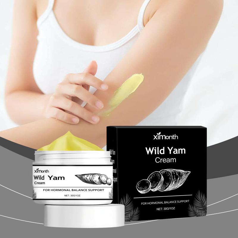 Yam Cream Women's Nourishing Cream Skin Moisturizing and Balancing Massage Body Care Cream