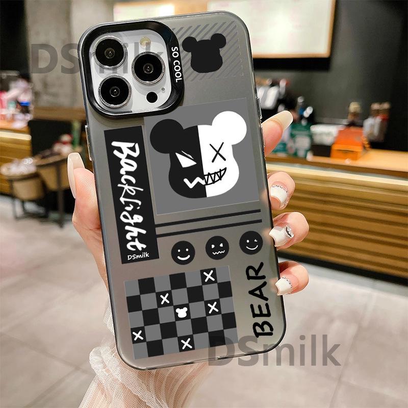 

Чохол для iPhone 15 Pro «Лютий ведмідь»: Виготовлено лазером, Захист від падінь, Підходить для 14/13/11/Xs Max/8 Plus 15