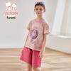 Funlom Girls' Summer Smile Print Two-Piece Set