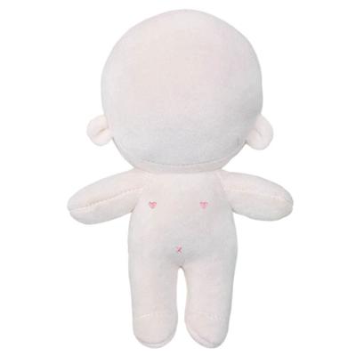 Niannyyhouse 20cm Cotton Doll Plush Toy with Normal No Embroidery, Body, Attributes, Dress-Up (20cm, A-1)