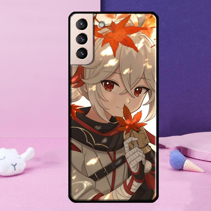 Genshin Impact Kaedehara Kazuha Phone Case For Samsung Galaxy S25 Ultra S23 S20 S21 S22 S24 FE S9 S10 Plus S24 Ultra Cover