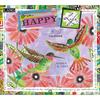 Lang Brands, LLC Happy Life 2027 Wall Calendar by Lori Siebert, Monthly Planner with Inspirational Quotes and Artwork for Home and Office