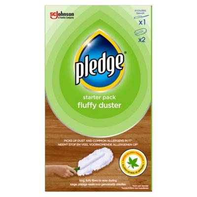 Pledge Fluffy Duster Starterpack 1 Stiel 2 Nachfüllungen