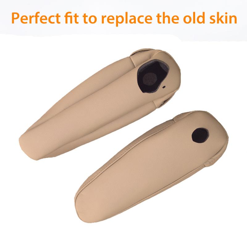Car Armrest Cover Synthetic Leather for Lexus RX 300 330 350 2003 2004 2005 2006 2007 2008 2009 2Pcs Beige Black Grey