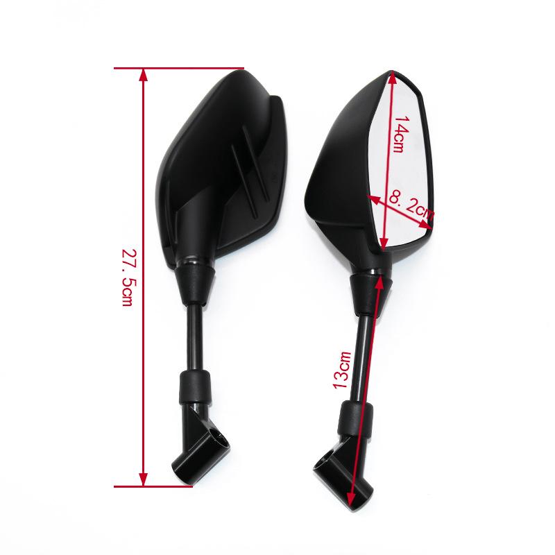 Universal Retro Wide-Angle Rearview Mirror for Niu Ghost Fire Motorcycles