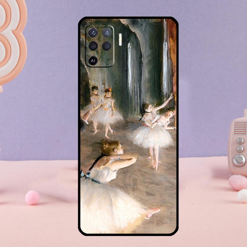 Ballet Ballerina Dancer Phone Case For Oppo A38 A18 A58 A78 A98 A79 A40 A60 A80 A16 A76 A96 A15 A74 A94 A54 A77 A17